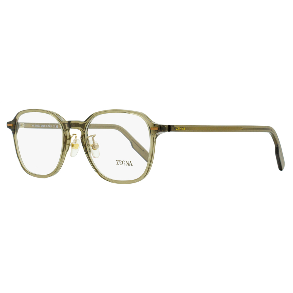 Zegna Modern Square Eyeglasses EZ5255-H 051 Mastic 52mm